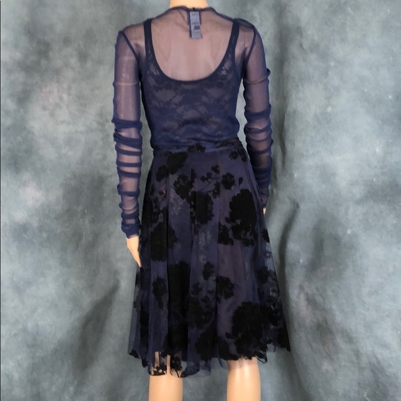 Lilith & Lunn 2 Piece Royal Blue Skirt/Top size 6 - Picture 4 of 8